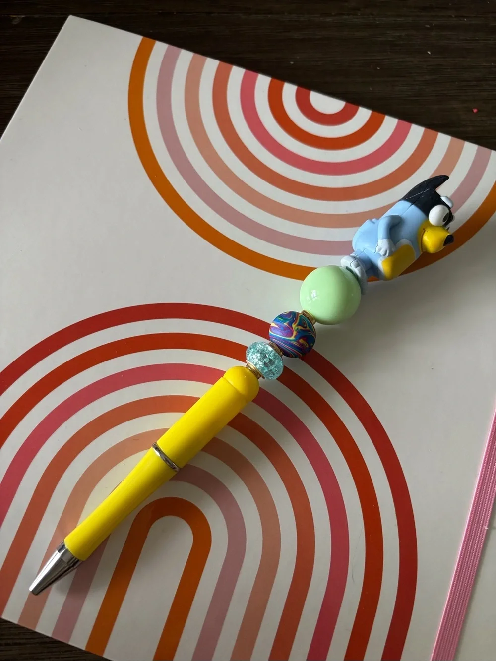 Bluey: Dad Beaded Decorative Handmade Pen